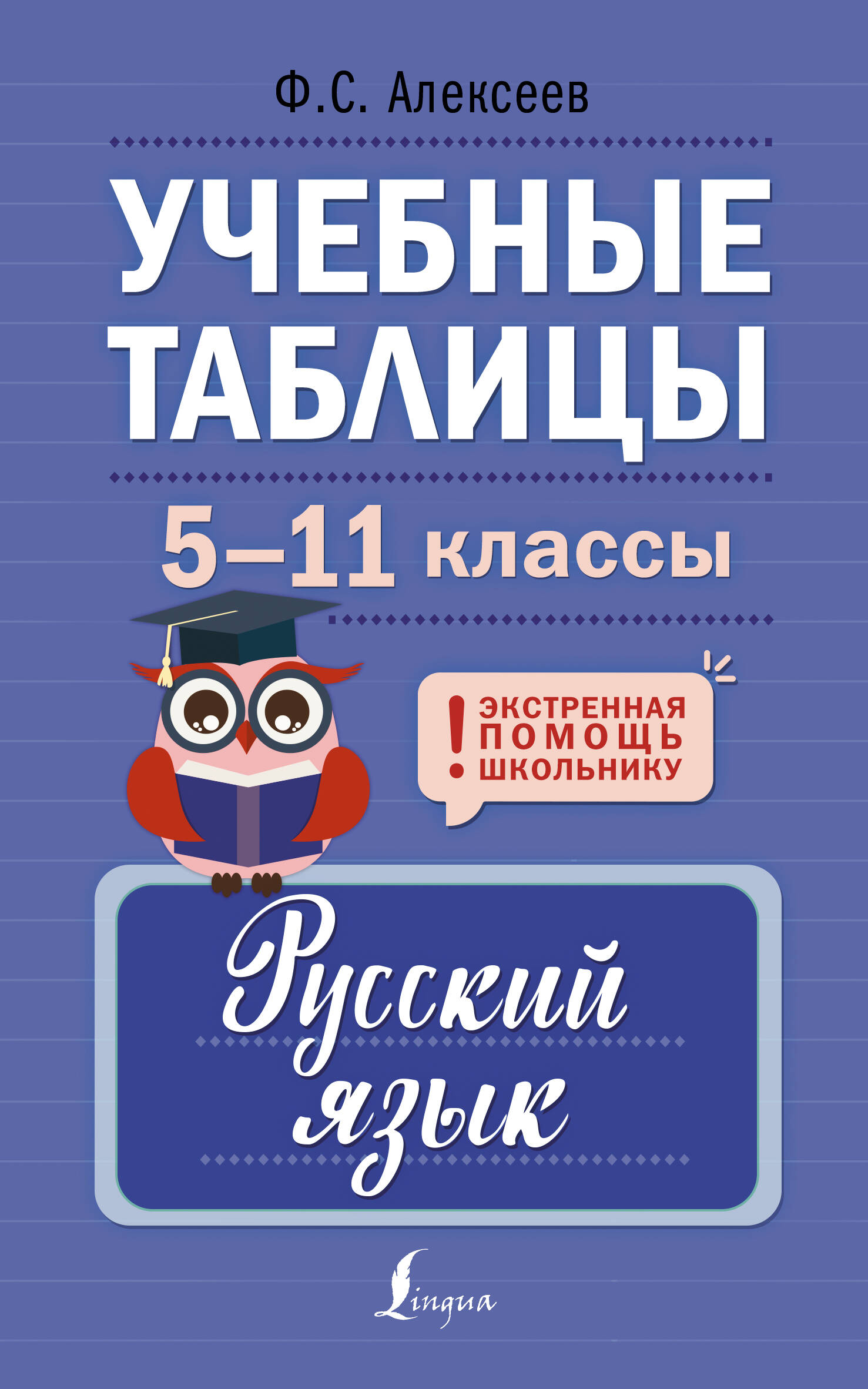 Учебные таблицы. Русский язык. 5-11 классы Алексеев Ф.С.