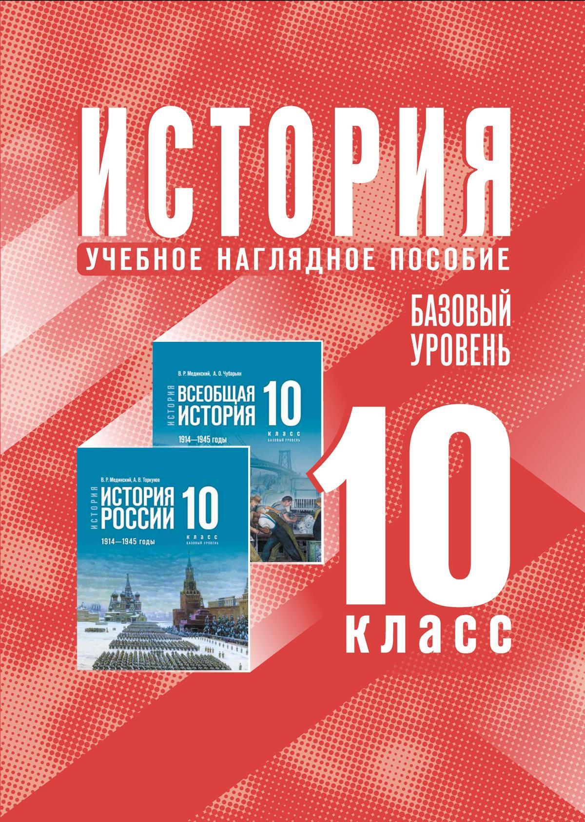 Набор плакатов 310х430мм История 10кл Базовый уровень Учебное наглядное пособие 15-1801-01 Автор не указан