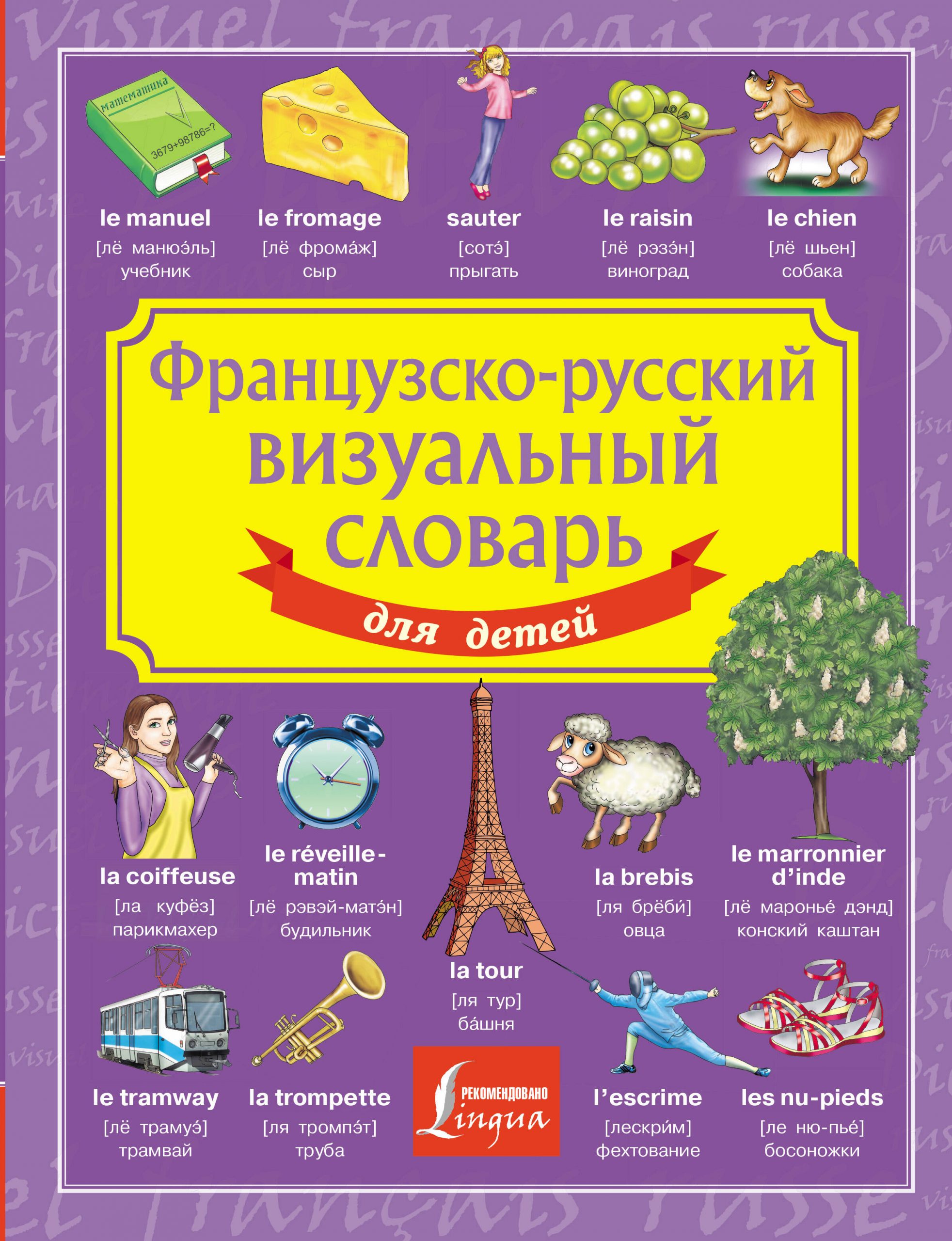 Французско-русский визуальный словарь для детей Автор не указан