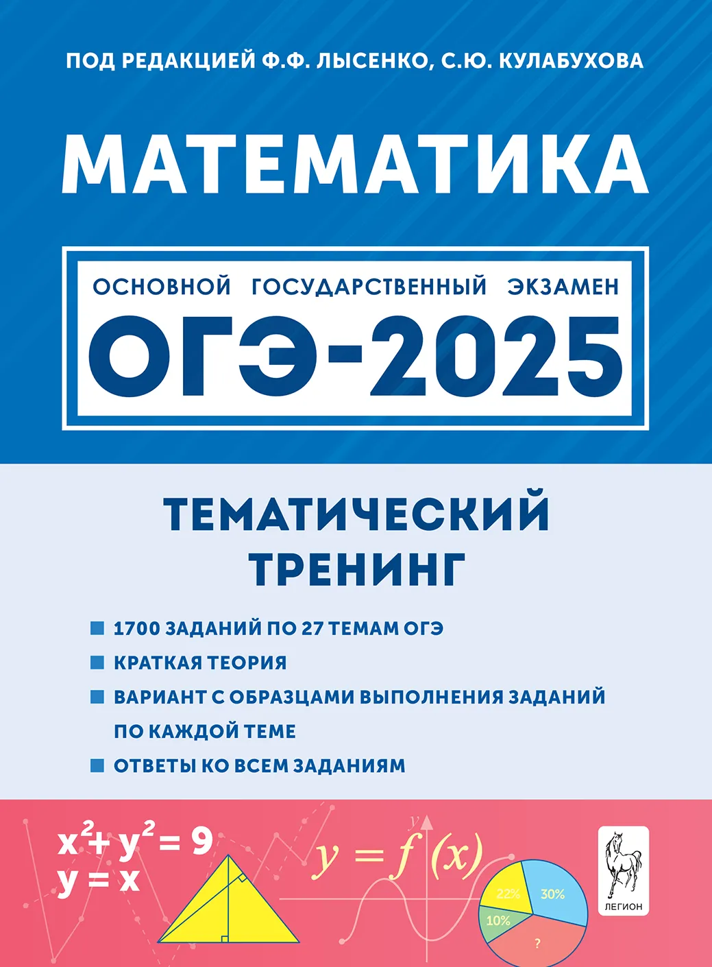 ОГЭ 2025. Математика. 9 класс. Тематический тренинг Иванов С.О., Коннова Е.Г., Кривенко В.М., Ольховая Л.С., Резникова Н.М., Ханин Д.И.