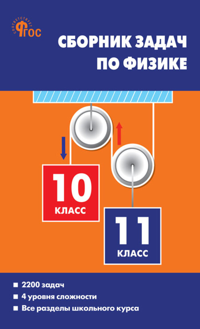 Сборник задач по физике. 10-11 классы Московкина Е.Г.