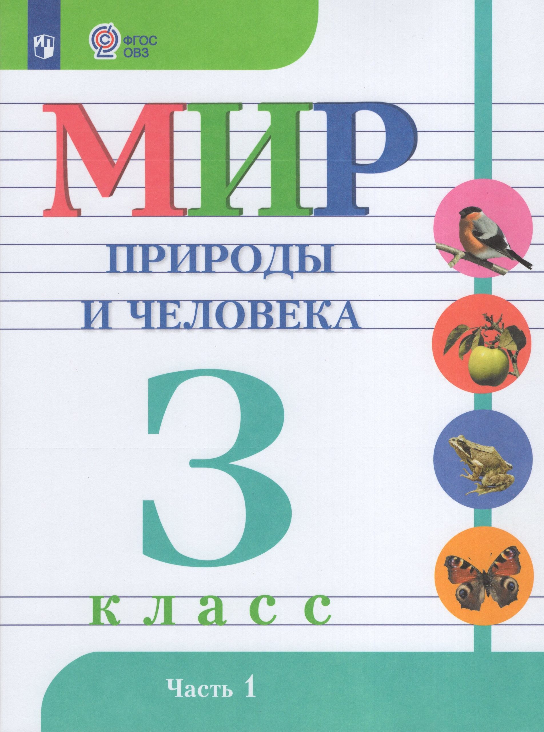 Мир природы и человека. 3 класс. Учебник для общеобразовательных организаций, реализующих адаптированные основные общеобразовательные программы. Часть 1 Матвеева Н.Б., Ярочкина И.А., Попова М.А., Куртова Т.О.