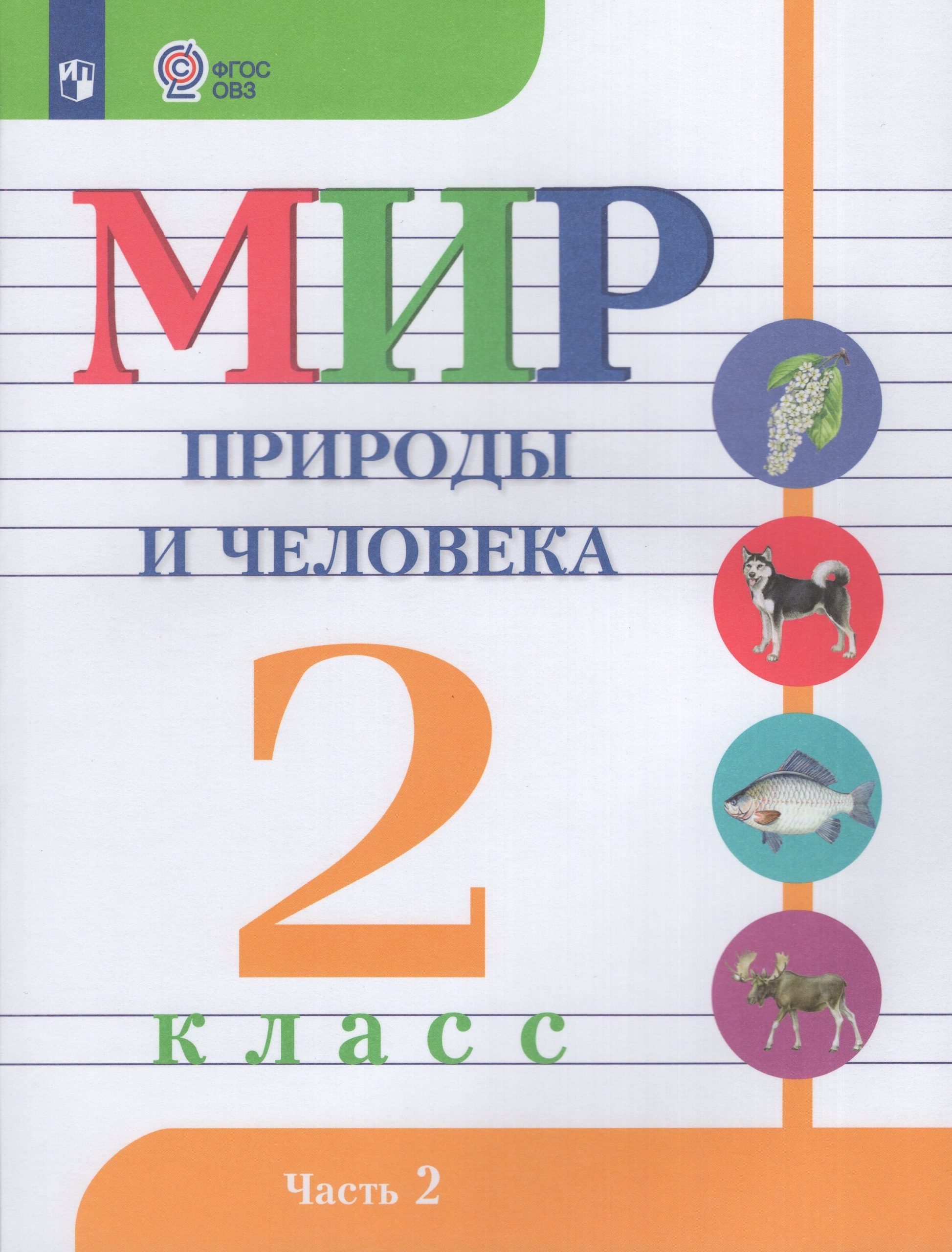 Мир природы и человека. 2 класс. Учебник для общеобразовательных организаций, реализующих адаптированные основные общеобразовательные программы. Часть 2 Матвеева Н.Б., Ярочкина И.А., Попова М.А., Куртова Т.О.