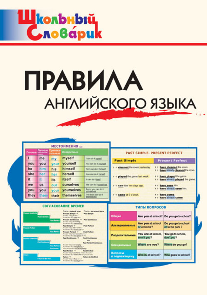 Правила английского языка Кулинич Г.Г., Скворцов В.Э.