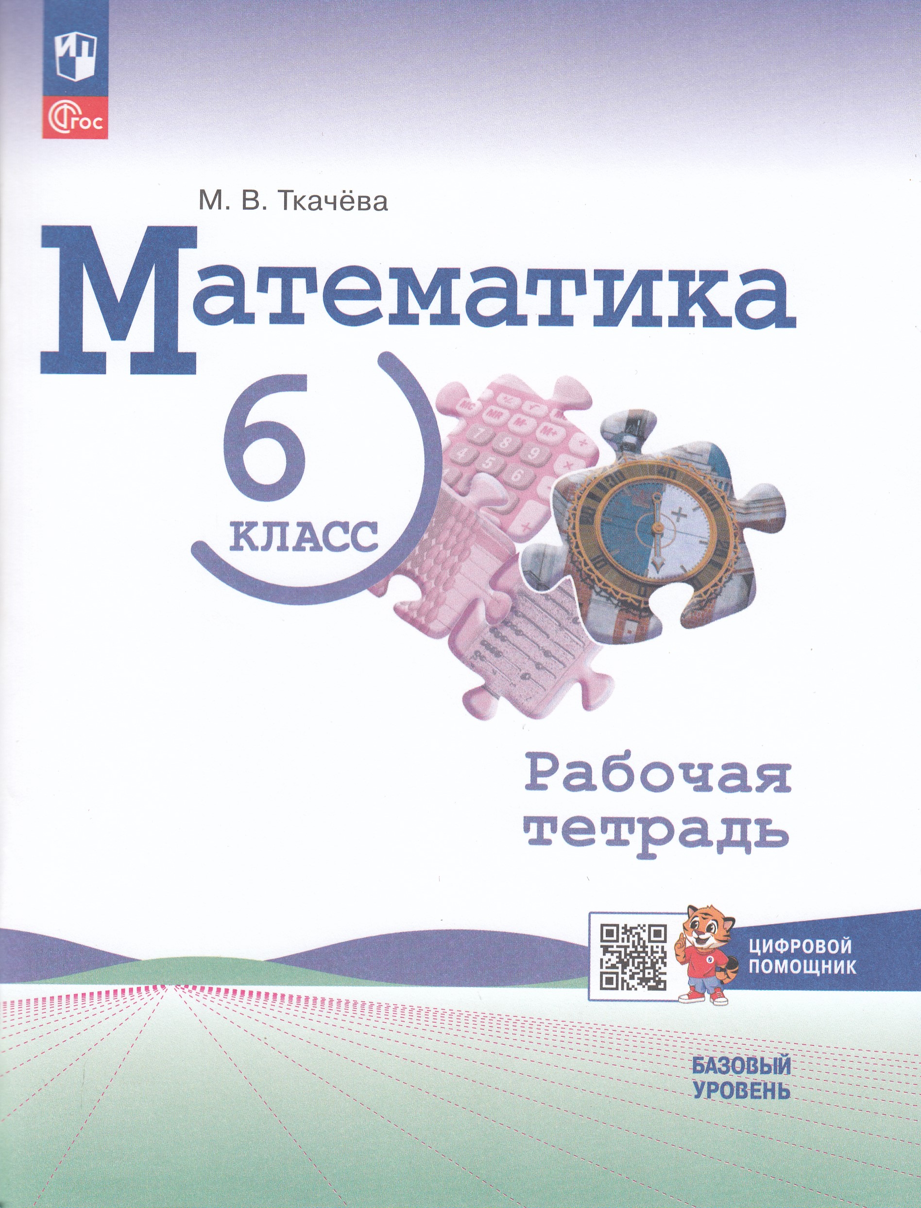 Математика. 6 класс. Рабочая тетрадь. Базовый уровень Ткачева М.В.